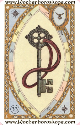 Der Schlüssel, Wochenhoroskop
