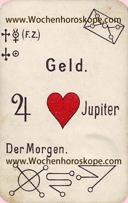 Das Geld, Wochenhoroskop Arbeit und Finanzen