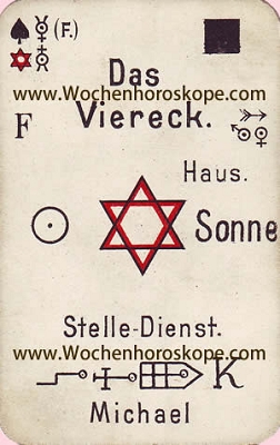 Das Viereck, Wochenhoroskop Arbeit und Finanzen