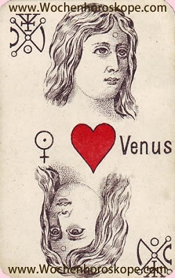 Die Venus, Wochenhoroskop Arbeit und Finanzen