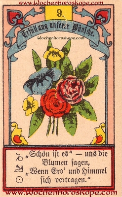 Die Blumen im Wochenhoroskop für diesen Tag